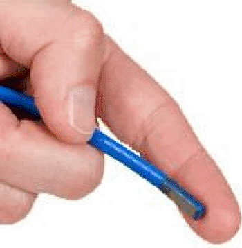 Imagen: La sonda ecocardiográfica transesofágica implantable ClariTEE (Fotografía cortesía de ImaCor).